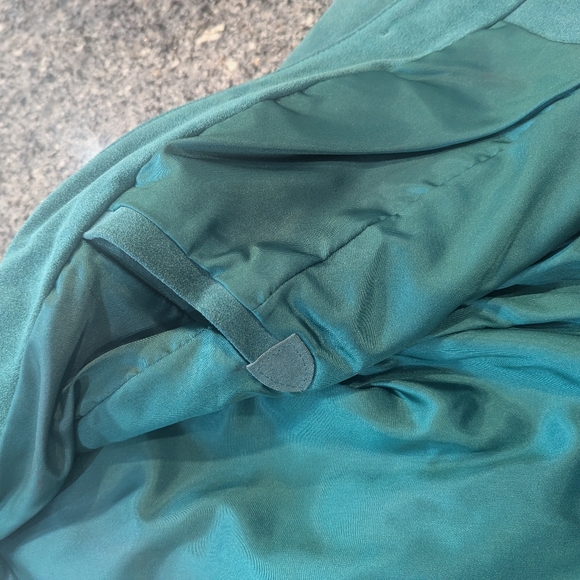 Lariat Women's Green Suede Leather Fringe Jacket Rodeo Cowgirl Aztec Size Large - Picture 10 of 14